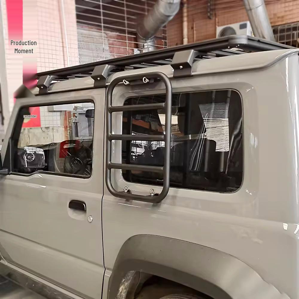 Jimny JB74/JB64 Rear Window Side Ladder for Luggage Rack