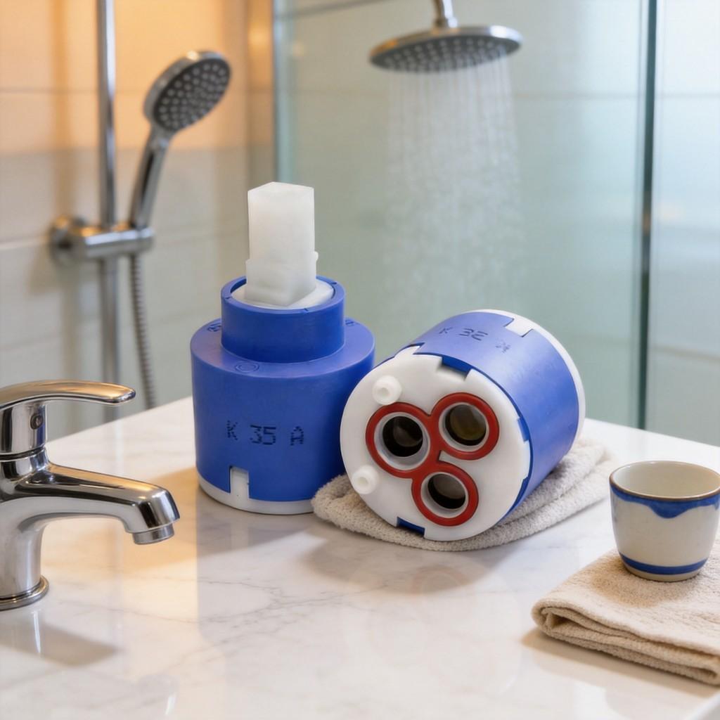 Сменный картридж для смесителя Kerox K35a для душевых и кухонных смесителей из АБС-пластика