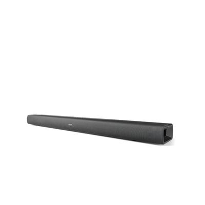 Denon DHT-C210K Черная Саундбар-панель с двойными сабвуферами, Dolby Atmos, 6 динамиков, для телевизоров, кабель HDMI 2.1 в комплекте, поддержка eARC и Bluetooth