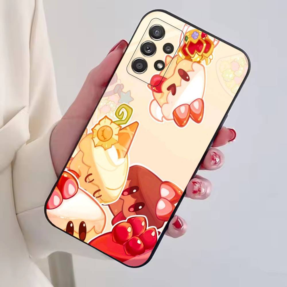 Чехол для телефона Game C-Cookie R-Run Kingdom для Samsung S25, S24, S21, S22, S23, S30, Ultra, S20, Plus, Fe, Lite, Note, 10, Черный