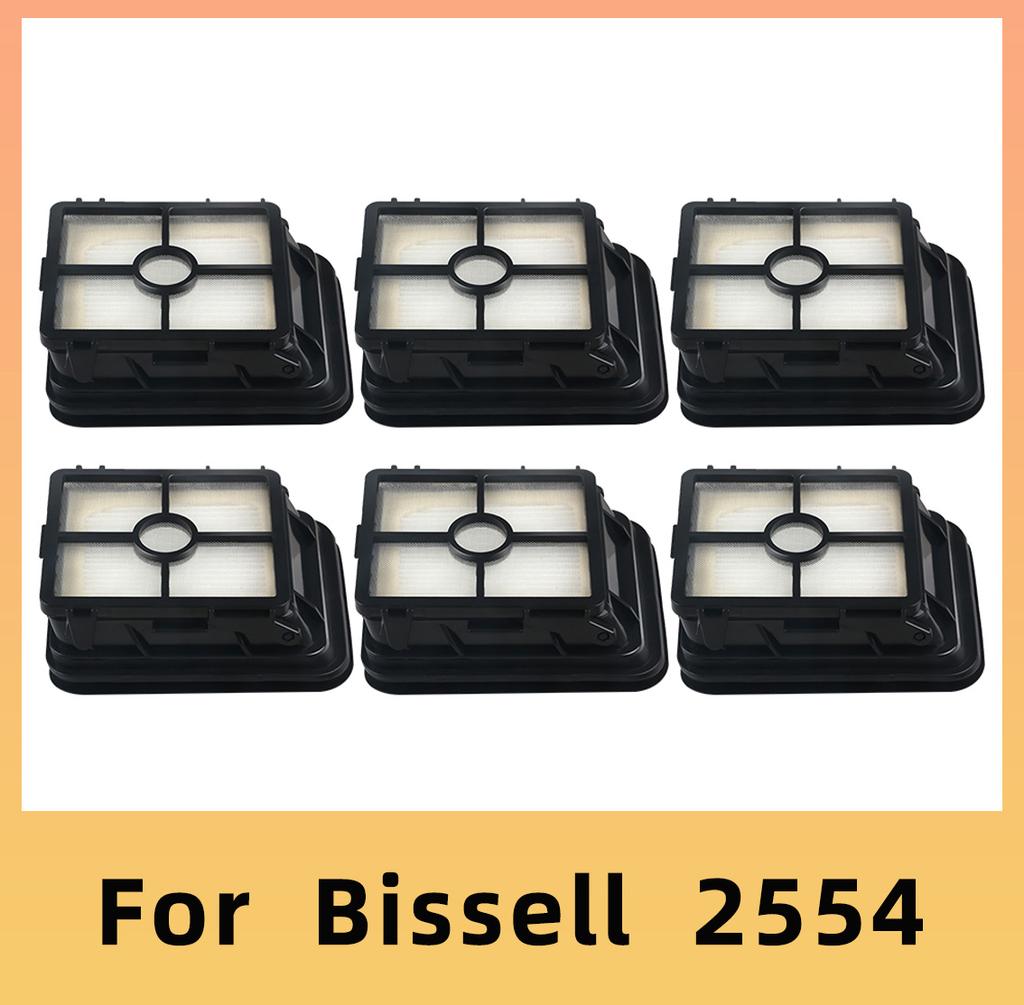 Замена фильтра Hepa для щетки-валика для пылесоса Bissell CrossWave Cordless Max 2554 2554A 25542 25548 2590 2593 25