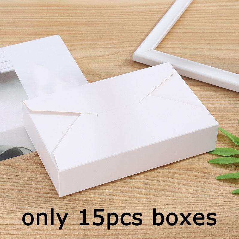 WTEMPO Simple Envelope Type Foldable Paper Gift Boxes DIY Daily Presents Packaging Boxes Party Decor Favor Boxes Perfect for Birthday Wedding