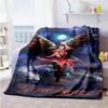 Gothic Illustrations Customize Text Blanket Lightweight Personalized Blanket Comfortable for Chair Bed Home Decor Nap Ideal for All Seasons