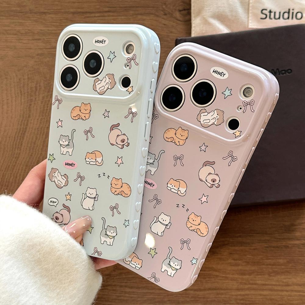 Милый кошачий планетарный чехол для телефона Apple iPhone 17 Pro Max и iPhone 16, а также других моделей телефонов