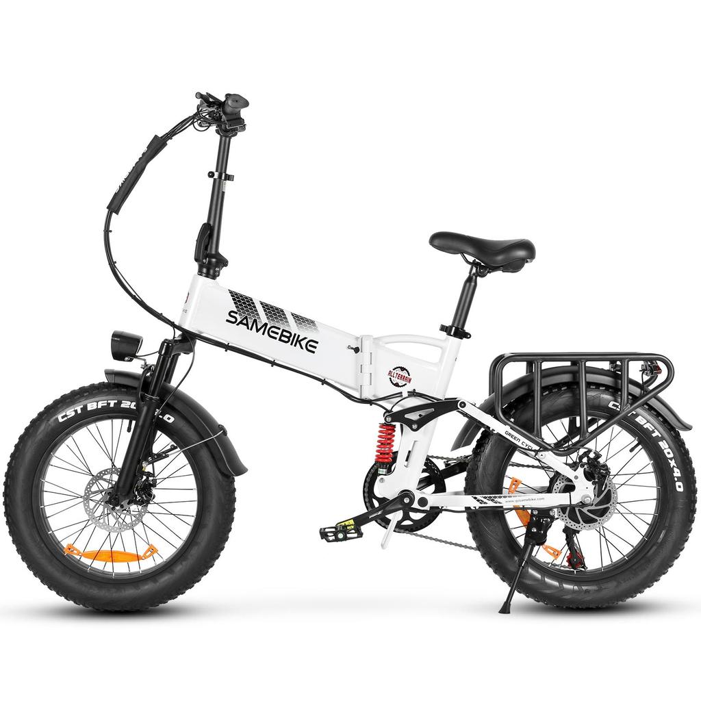 SAMEBIKE Складной электрический велосипед RS-A02 Pro, 20 дюймов, с аккумулятором 48V15AH
