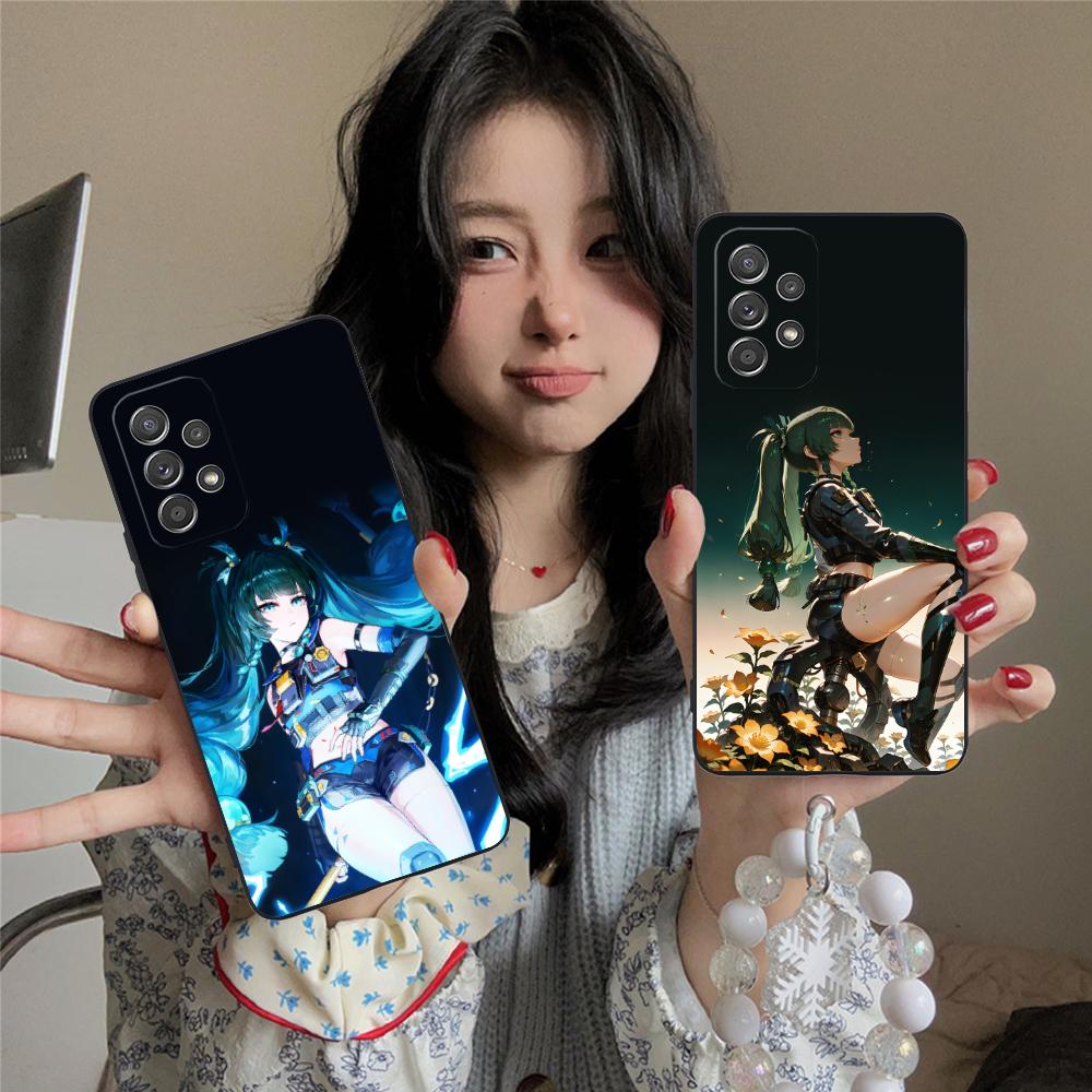 Чехол для телефона Zenless Zone Zero QingYi для Samsung Galaxy M55 54 42 35 34 33 32 23 22 15 14 13 12 F55 5G Цветной чехол для мобильных телефонов