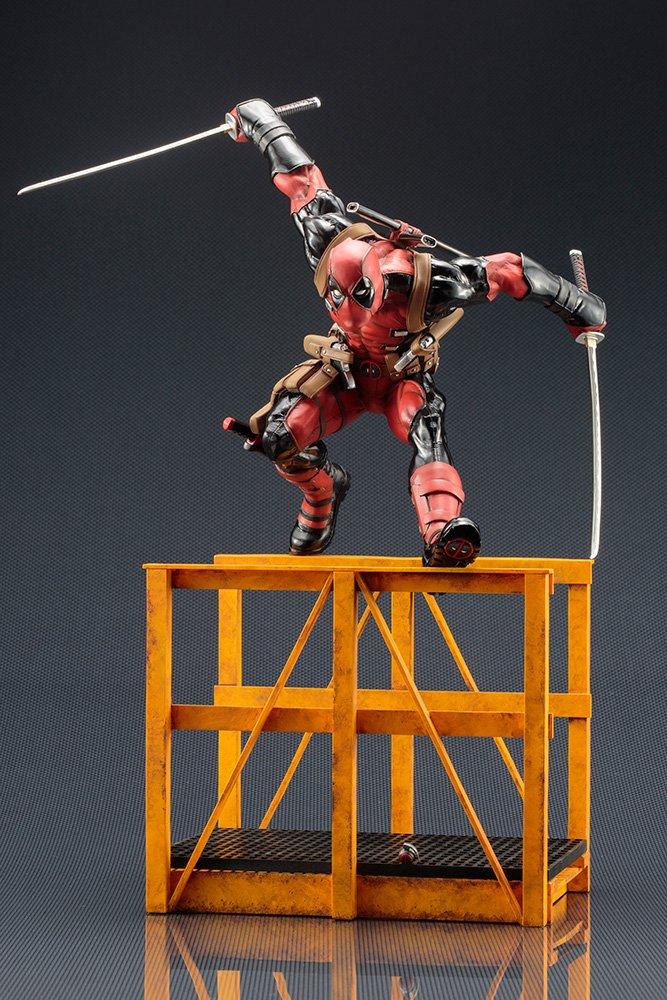 ARTFX MARVEL SUPER Deadpool 2017 масштабная ПВХ окрашенная готовая фигурка СЕЙЧАС! 1/6
