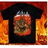Футболка SODOM M 16 черная, классическая, все размеры, подарок, AC406, винтажная, с эффектом потертости, модная, унисекс, слегка стильная, уличная одежда, мягкая.