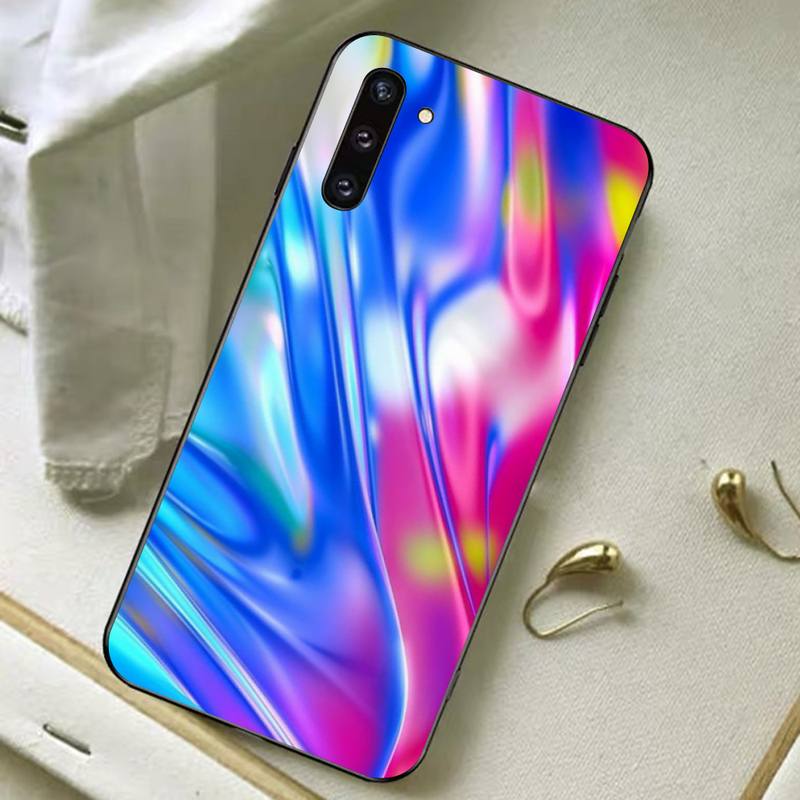 Чехол для телефона Laser Line Rainbow для Samsung A51 A30s A52 A71 A12 для Huawei Honor 10i для OPPO vivo Y11