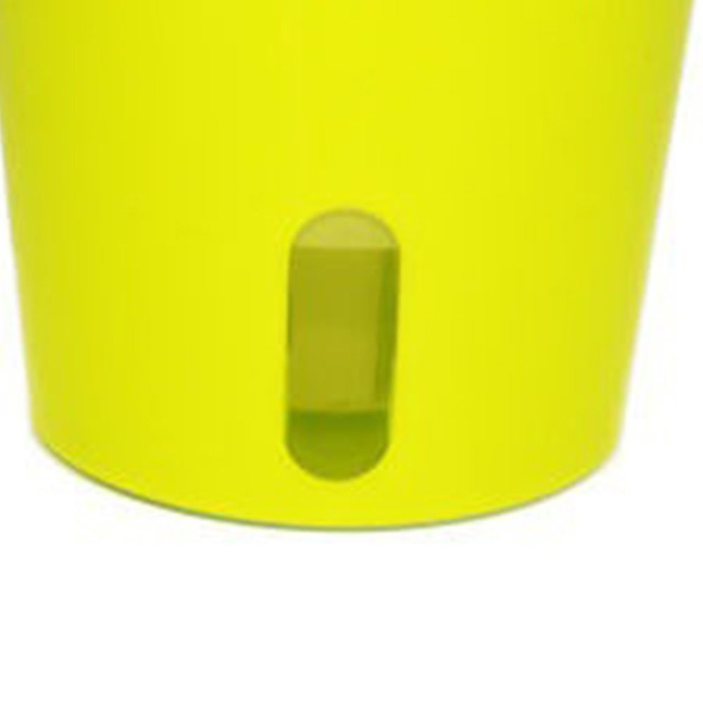 Самополивающийся цветочный горшок для растений, пластиковые бамбуковые кашпо, выращивание в почве, маленький горшок, настольный