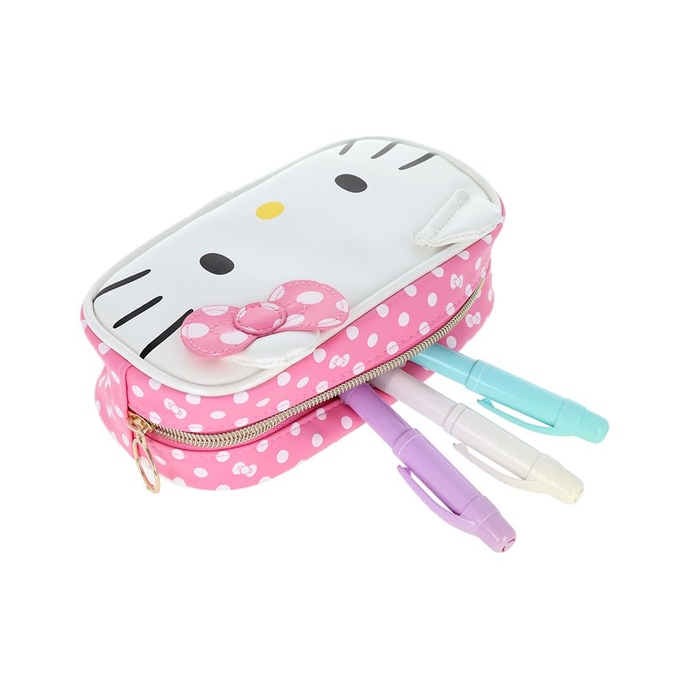 Канцелярские товары Персонажи Sanrio Карандаш Hello S1429825 Sun-Star Чехол, Китти, Розовый,