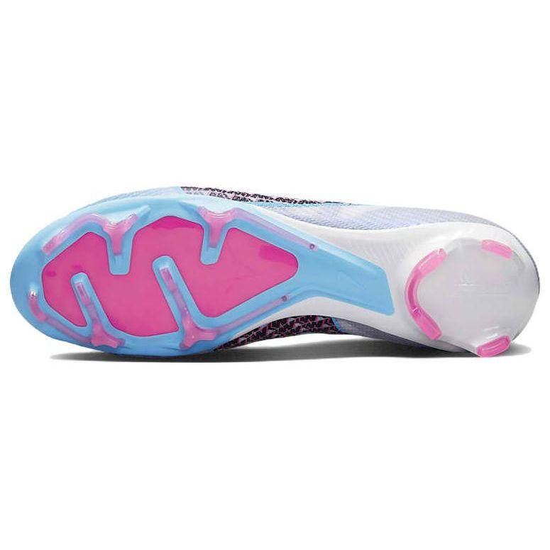 Nike Zoom Mercurial Vapor 15 Pro FG Blast Pack Unisex Sneakers White Pink-Blast Indigo-Haze DJ5603-146