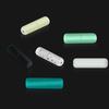 Fishing Stopper Fishing Space Beans Anti-wrapped Beans Oval Straight Column Fishing Bobber Float