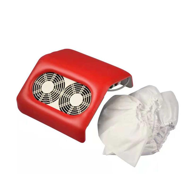 3 шт., мешок для сбора пыли для ногтей, белый нетканый вакуумный вентилятор, мешки для чистки вентиляционных отверстий, маникюрная машина для всасывания пыли, оборудование для ногтей