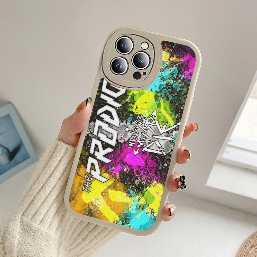 Чехол для телефона с логотипом The Prodigy Artist для Iphone 14 13 11 12 Pro MAX 13 12 MiNi 7 8plus 14 13 11 PRO X XS 12 11 XR Чехлы из овечьей кожи