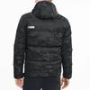 Puma Camo Print Hooded Down Jacket Men Outerwear Black 585532-01