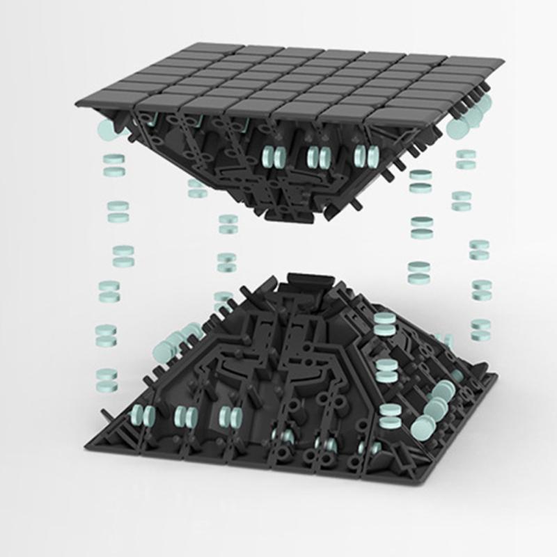 YJ Yufu v2 M 7X7 Magic Cube Магнитный скоростной куб без наклеек 69 мм Цветной Magic Cube