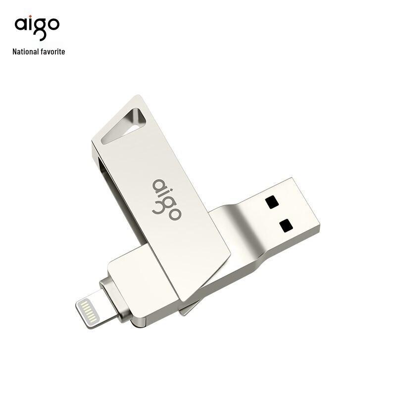 aigo U368 MFi Certified Lightning USB 3.0 Flash Drive