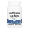Acidophilus & Bifidus, пробиотическая смесь, 8 млрд КОЕ, 60 растительных капсул