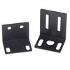 1 Set Metal 1U Rack Mount Ear Mounting Jointing With Screw Cap For Frame Box High Qulaity Wireless System Receiver Host