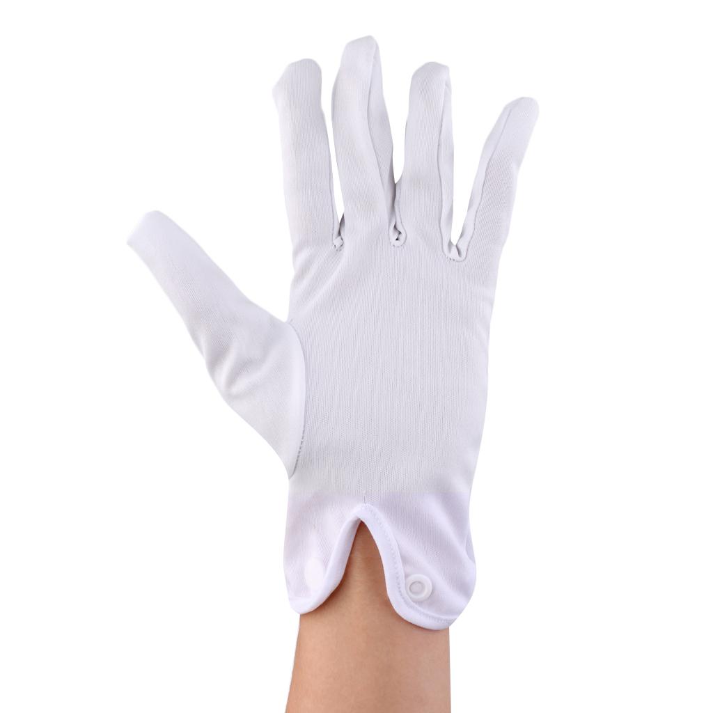 2 Pieces White Gloves for Snooker / Pool Referee -
