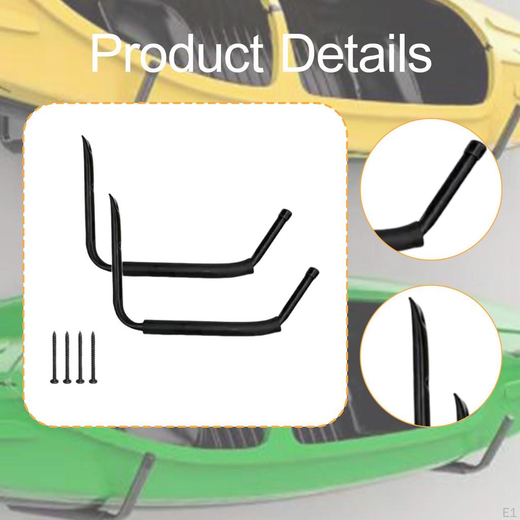 Kayak Storage Rack Bracket Organizer Wall Hanger for Paddleboard Bike Indoor Tools