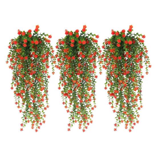 Изготовлены из высококачественного искусственного шелка и пластика, стебли изготовлены из пластиковой железной проволоки, устойчивы к ультрафиолетовому излучению, не выцветают. Эти искусственные цветы не требуют солнечного света.