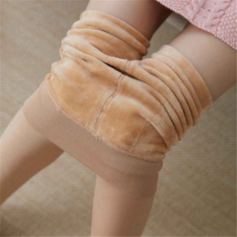 8 цветов, зимние толстые кашемировые леггинсы, женские повседневные теплые вязаные чулки из искусственного бархата