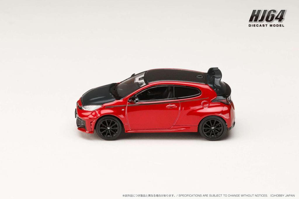 Toyota GR Yaris RZ High Performance 2024 Кастомная версия Emotional Red II 1/64 /