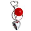 Элегантный брелок в виде сердца клубники, стильный брелок-подвеска, модная сумка, подвеска, ювелирное украшение для женщин и девочек