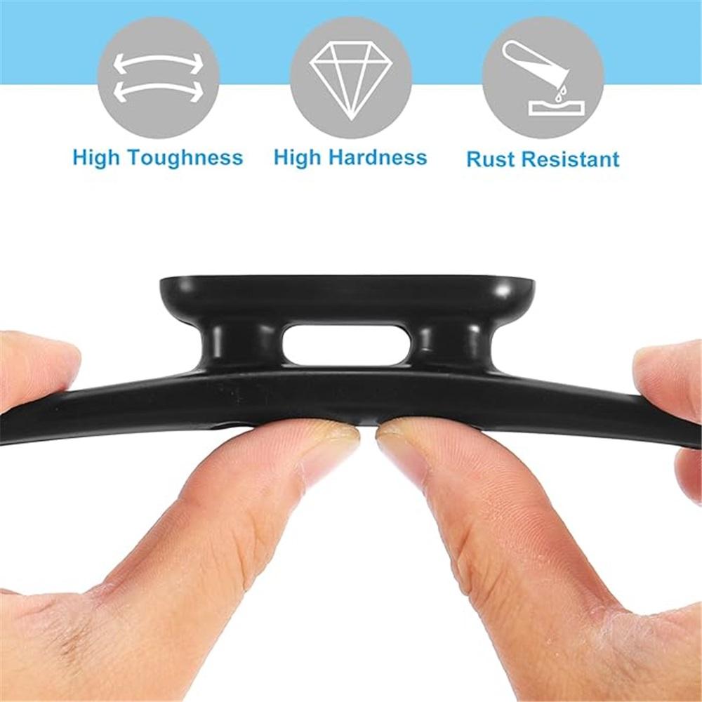 Нейлоновый болт для лодочного якоря – Болт для крепления к причалу с винтами из нержавеющей стали, Для каяка, каноэ, небольших судов, Домашний декор своими руками (Несколько размеров, Черный)