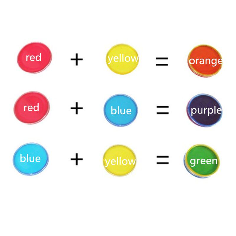 Обучающие игрушки Монтессори, набор магнитных палочек с прозрачными цветными счетными фишками и металлической петлей