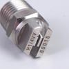 2Pcs Bspt High Pressure Flat Fan Nozzle 65 Degree Hvv Water Spray Nozzle For Cleaning