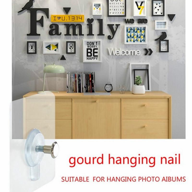 10 шт. шурупы без ударов, прочные самоклеящиеся присоски, настенные крючки, вешалка для инструментов для кухни, ванной комнаты