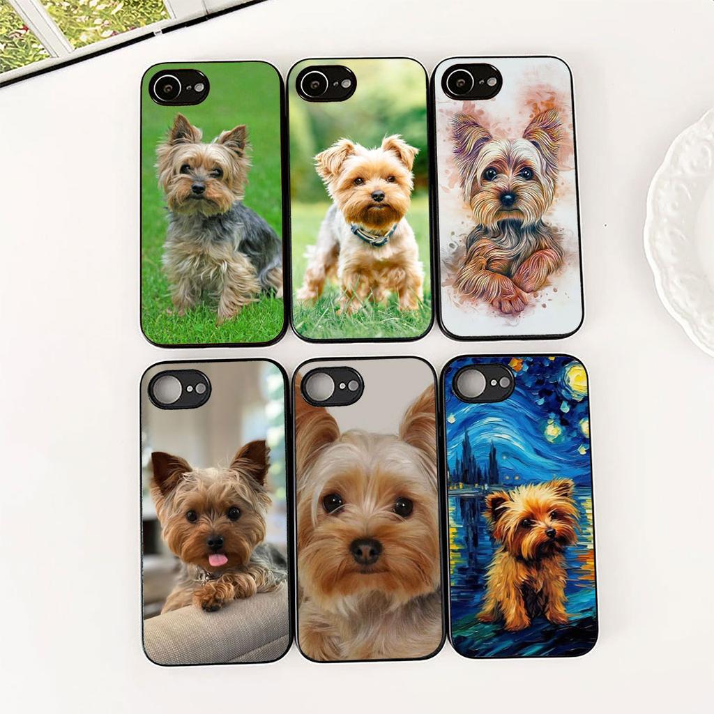 Casing for Apple iPhone 12 13 Pro Max Mini ProMax X XR Air 13Pro XS Phone Cover Soft Case Yorkshire Terrier Yorkie Dachshund Dog