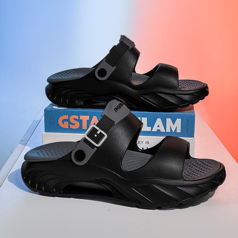 Casual Summer Slides 5L01 Lightweight Comfortable Breathable Anti Slip Daily Walking Outdoor Travel Casual Footwear Everyday Wear