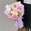 Woven Crochet Flower Bouquet Sunflower Artificial Flowers New Knitted Flower  Valentines Day Gift