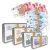 Acrylic Currency Notes Holders Display Box Clear Case for Bundle Paper Money