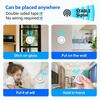 RF 433MHz Wireless Light Switch 220V 110V 10A Relay Controlle Mini Round Button Wall Panel Switch Remote Control For LED Lamp