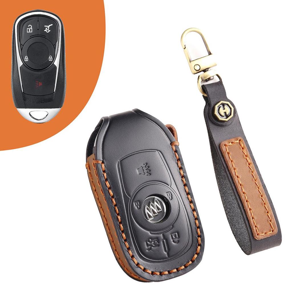 [Buick] Angkovian Cora Yinglang Wellang Jun Weijun Vietnam Car Keychain Key Cover Cowhide Handmade