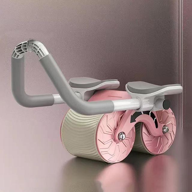 Lank Trainer Push Up Healthy Abdominal Wheel Automatic Rebound Abdominal Muscle Training Household Model Ab Roller