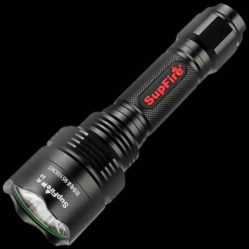 SupFire X8 Rechargeable LED Flashlight