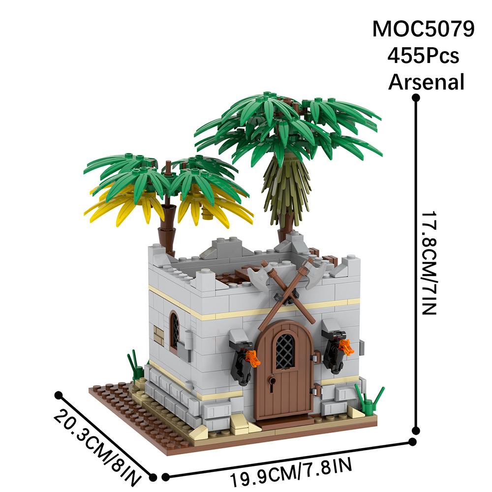 Военная серия MOC Кирпич Современная война Вторая мировая война Укрепления Фигурка Войны Модель Строительные блоки Детские игрушки для детей Подарок