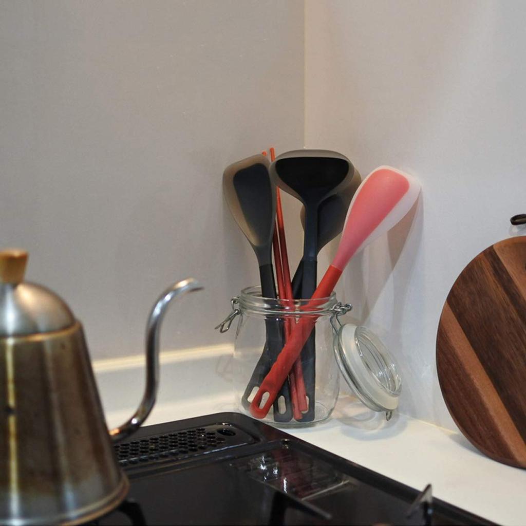 ПОВСЕДНЕВНЫЙ ПРОДУКТ силиконовая кухонная ложка BK this one можно мыть в посудомоечной машине Универсальная Жарка, черпание, смешивание, сервировка,