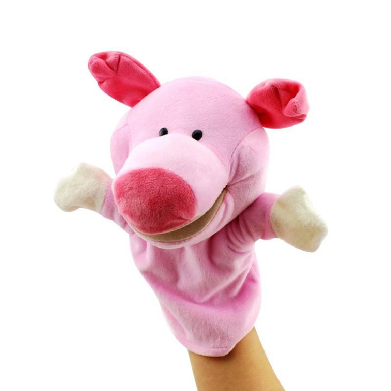 Soft And Cuddly Animal Hand Puppet Doll Perfect For Role-playing And Storytelling 25cm Height