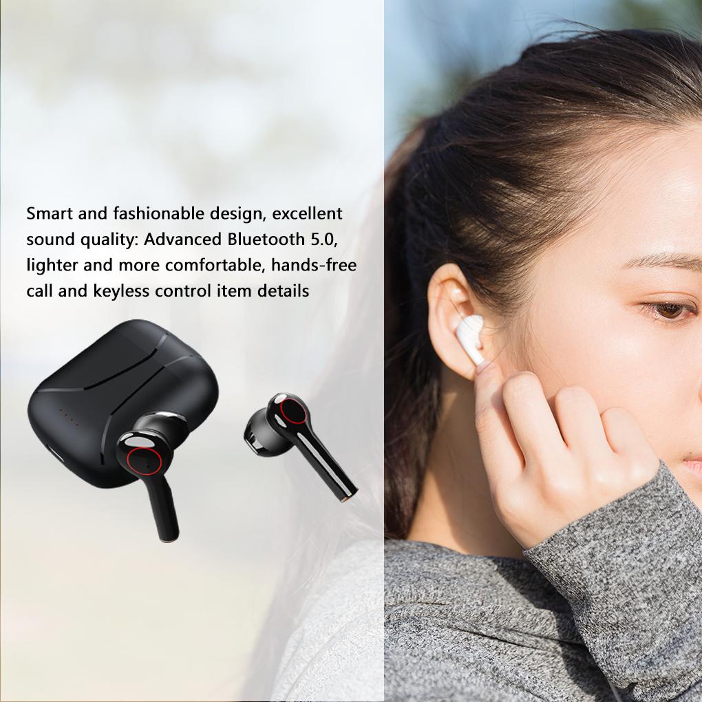 Bluetooth 5.0 Гарнитура Беспроводные TWS Наушники Вкладыши Стерео Шумоподавлениеn