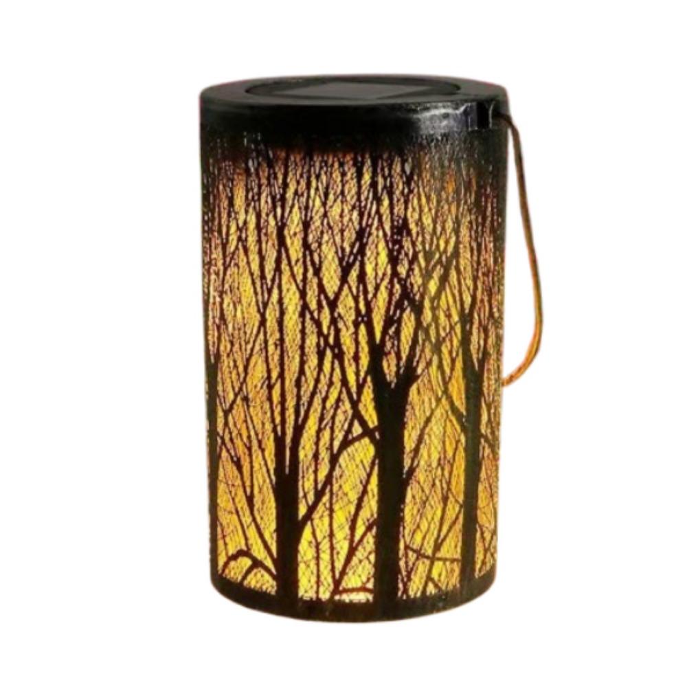 Portable Hanging Solar Lanterns Solar Powered Wind Chime Hanging Lamp Courtyard Landscape