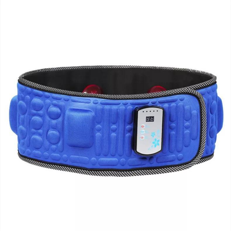 Double Slim X5 Интеллектуальный вибрационный нагревательный пояс для массажа живота