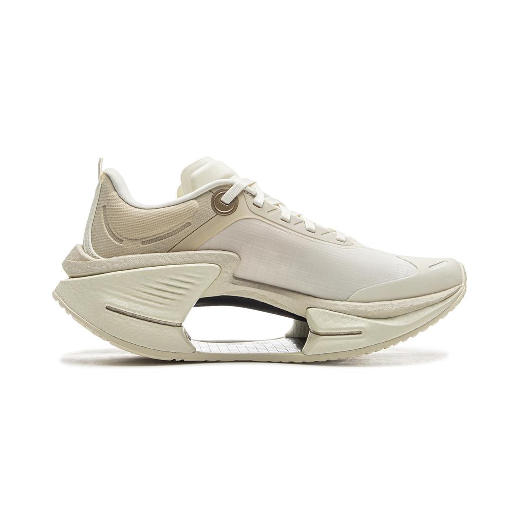 Li Ning Shadow 3 Essential Амортизация Поддержка Отскок Низкие Кроссовки для Бега Женские Хаки ARRV002-37