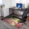 Custom Name Wicked Printed Carpet, Rug for Office Chair Living Room Bedroom Kitchen Room Decor Gifts.